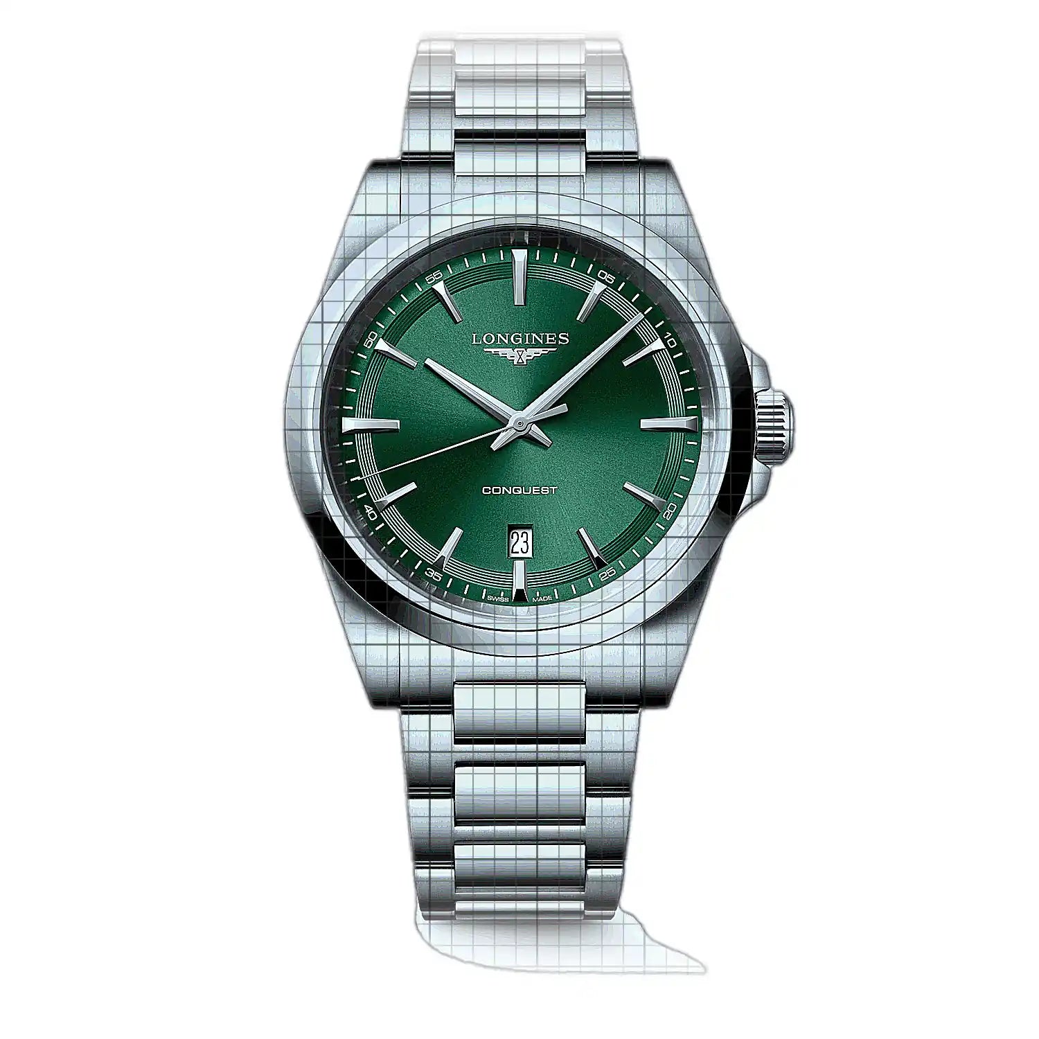 Longines Conquest 41mm Green