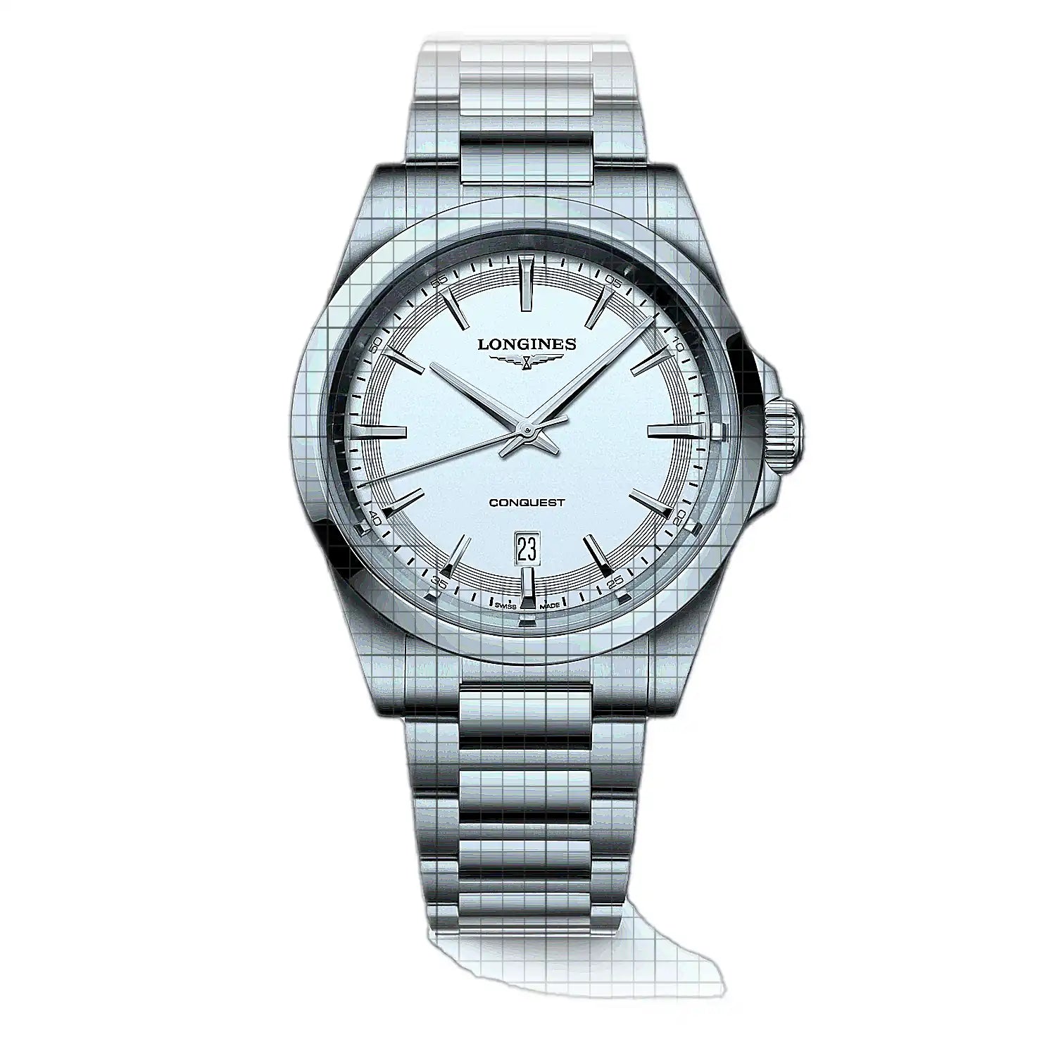 Longines Conquest 41mm White