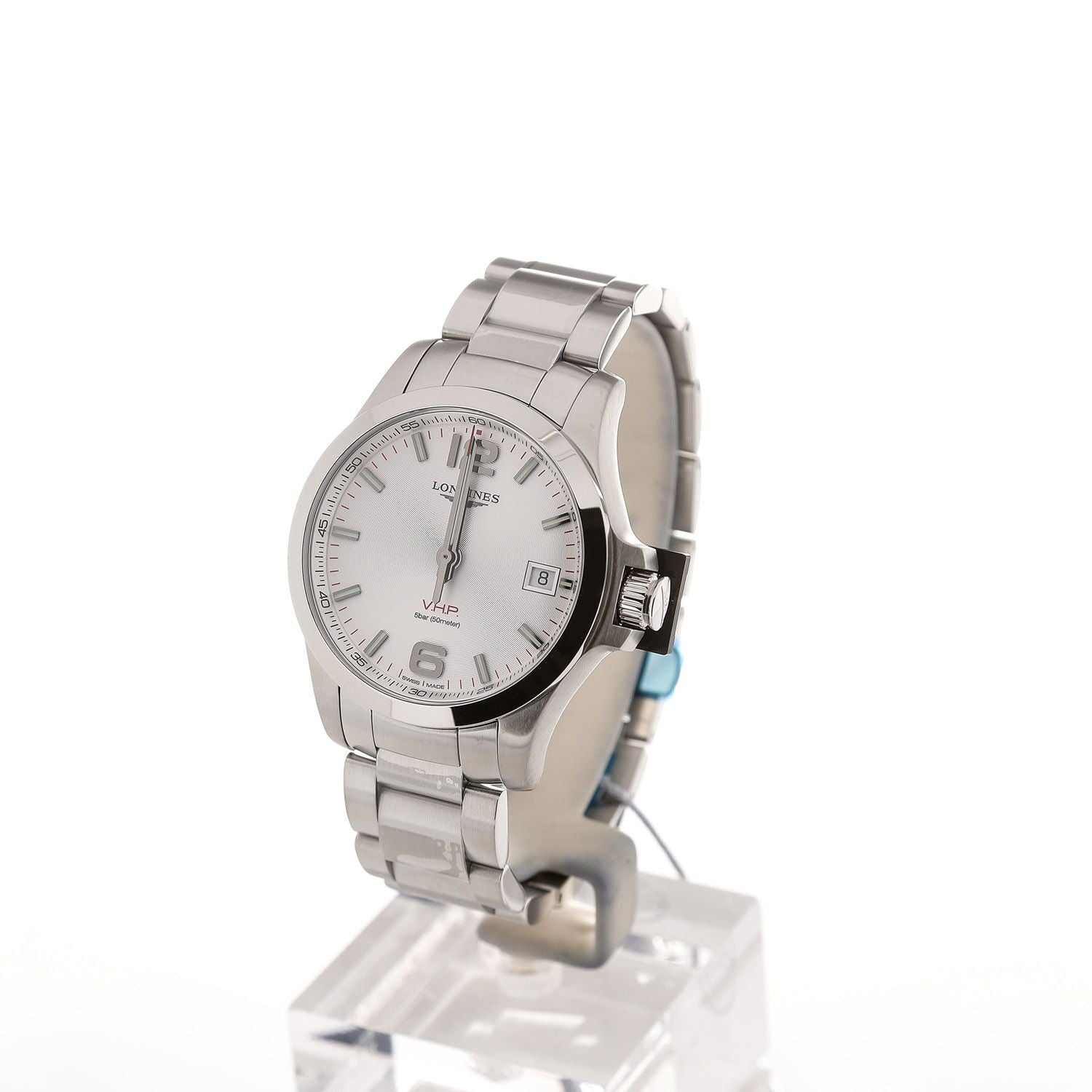 Longines Conquest Quartz Zilver 41 mm