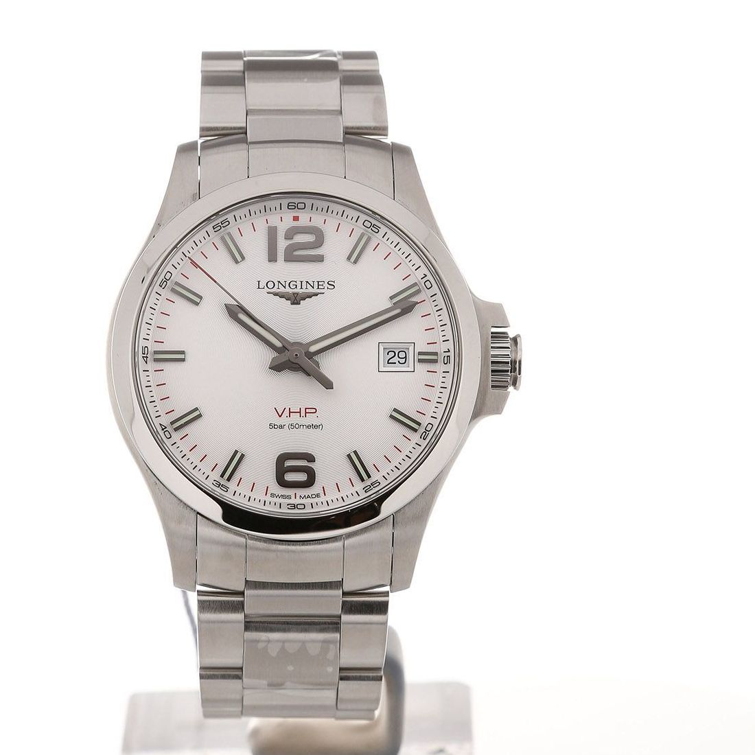 Longines Conquest Quartz Silver 43mm