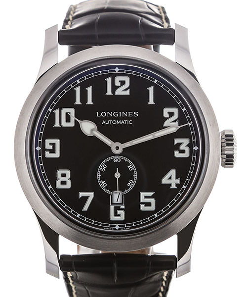 Longines Longines Heritage Automatic Zwart 44 mm
