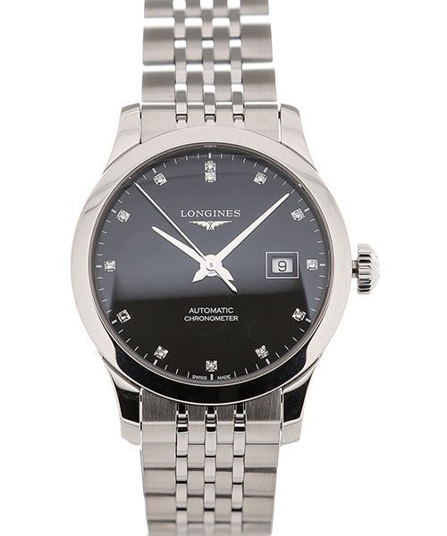 Longines Record Automatic Black 30mm