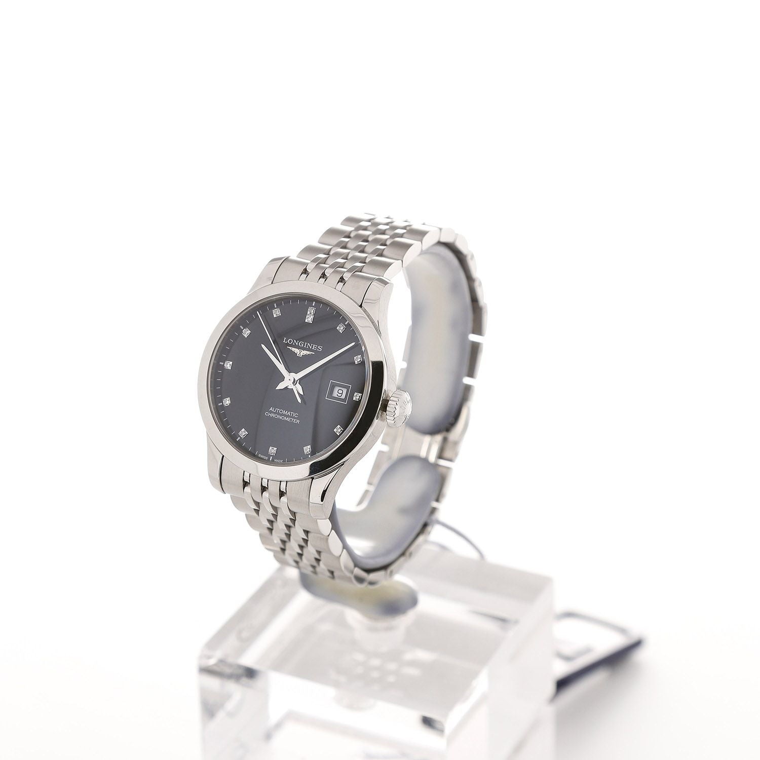 Longines Record Automatic Black 30mm