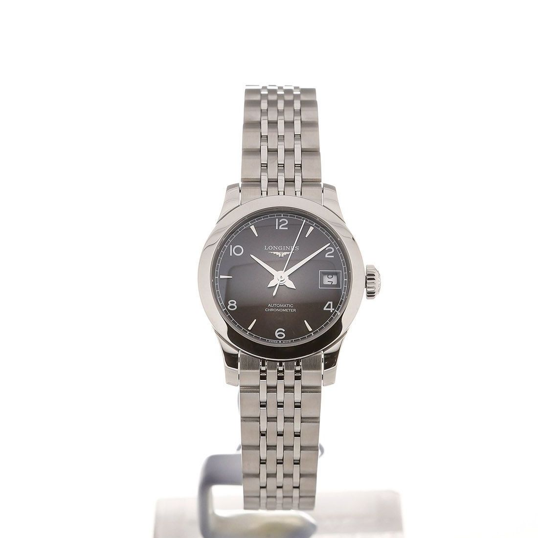 Longines Record Automatik Schwarz