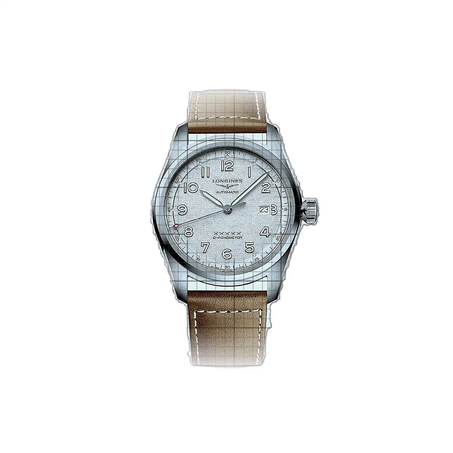 Longines Spirit Automatic 40 mm 40mm Silver