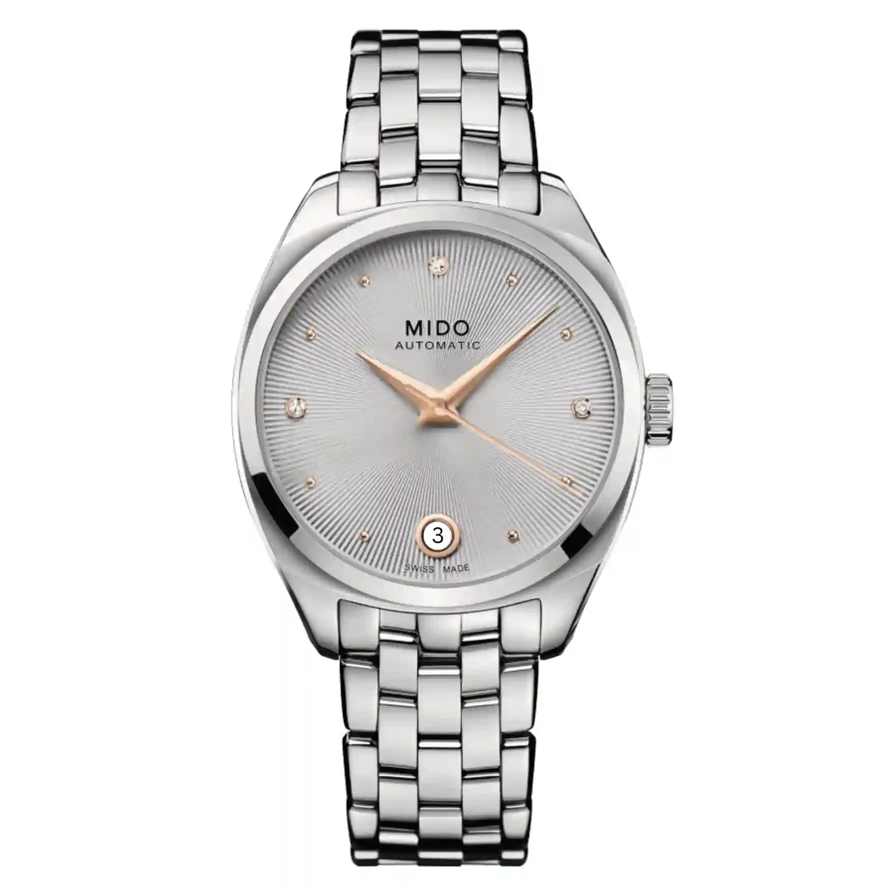 Mido Belluna Automatique Argent 33 mm