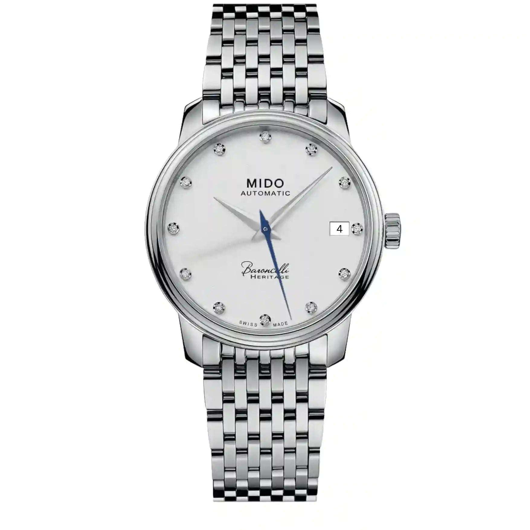Mido Baroncelli Automatic White 33mm
