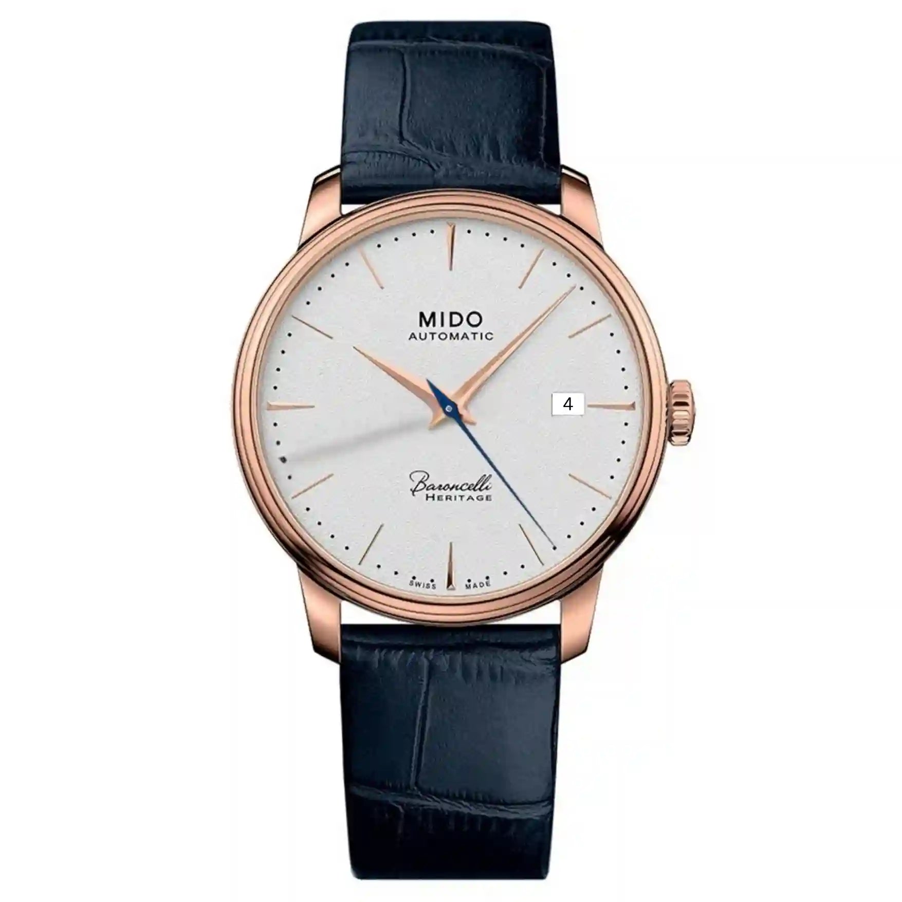 Mido Baroncelli Automatic White 39mm