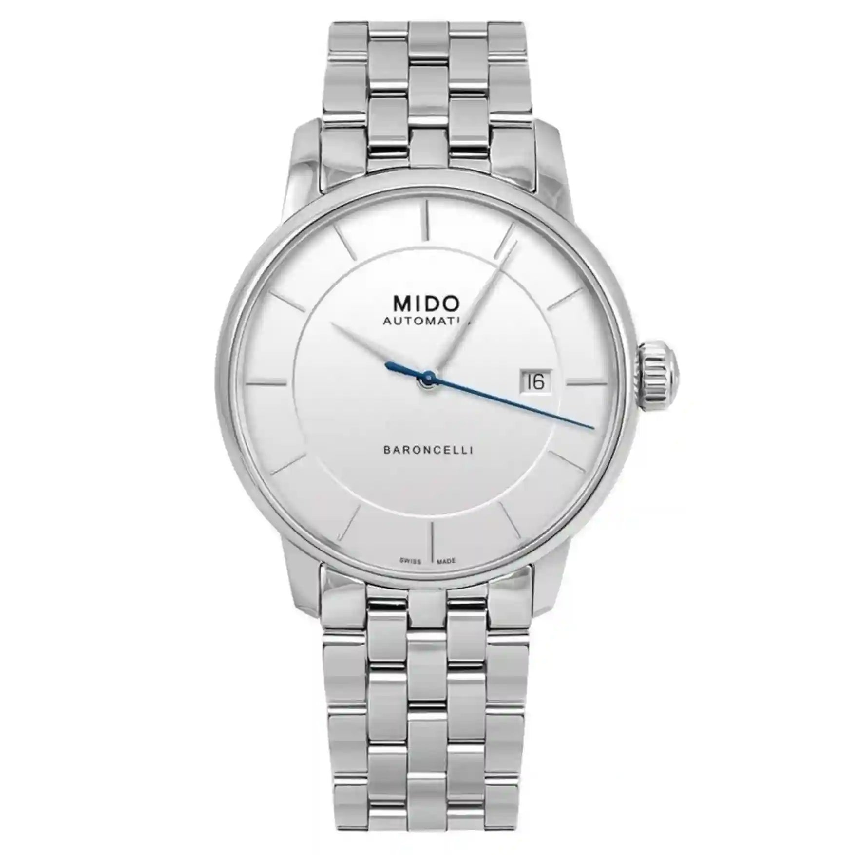 Mido Baroncelli Automatic Silver 39mm