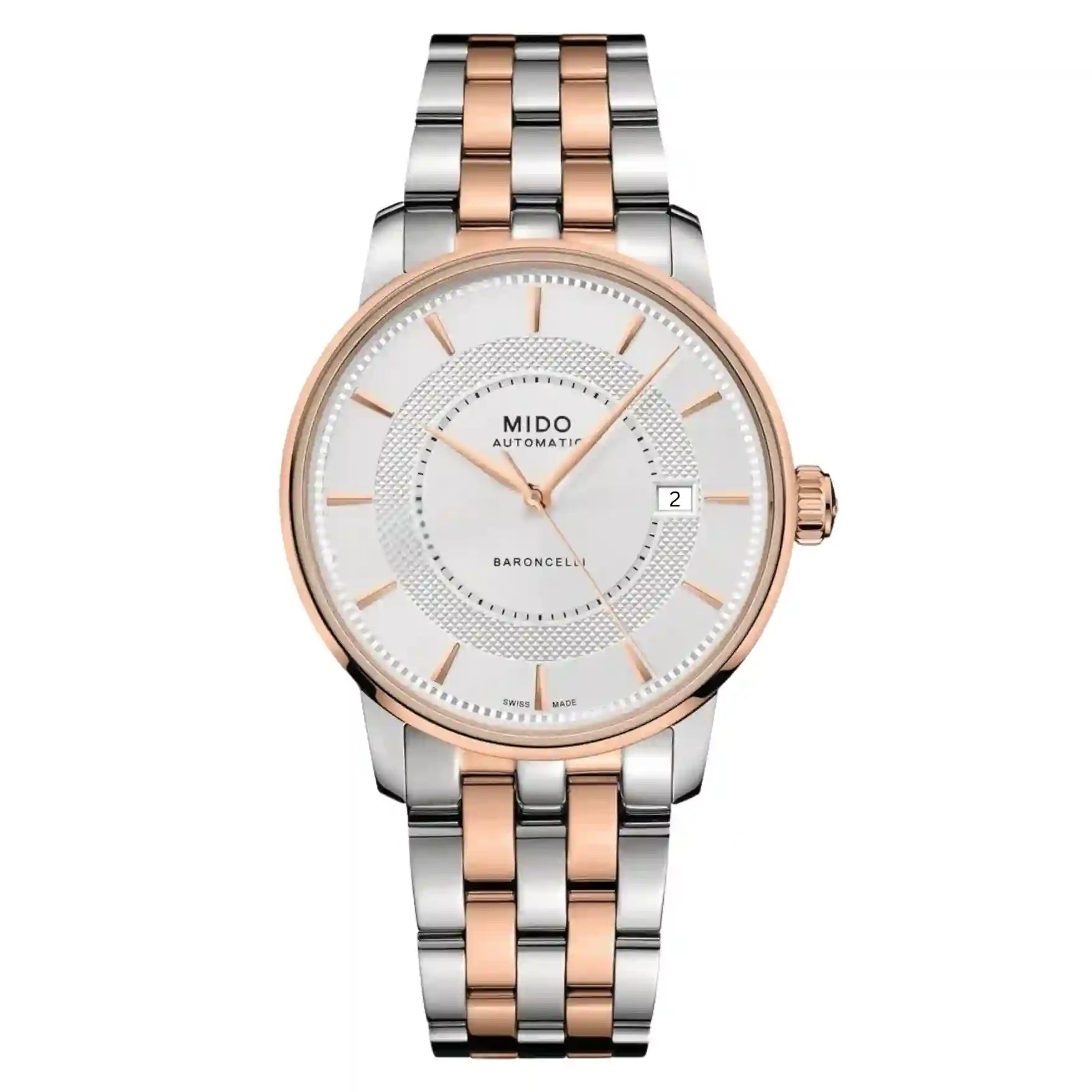 Mido Baroncelli Automatic Silver 39mm