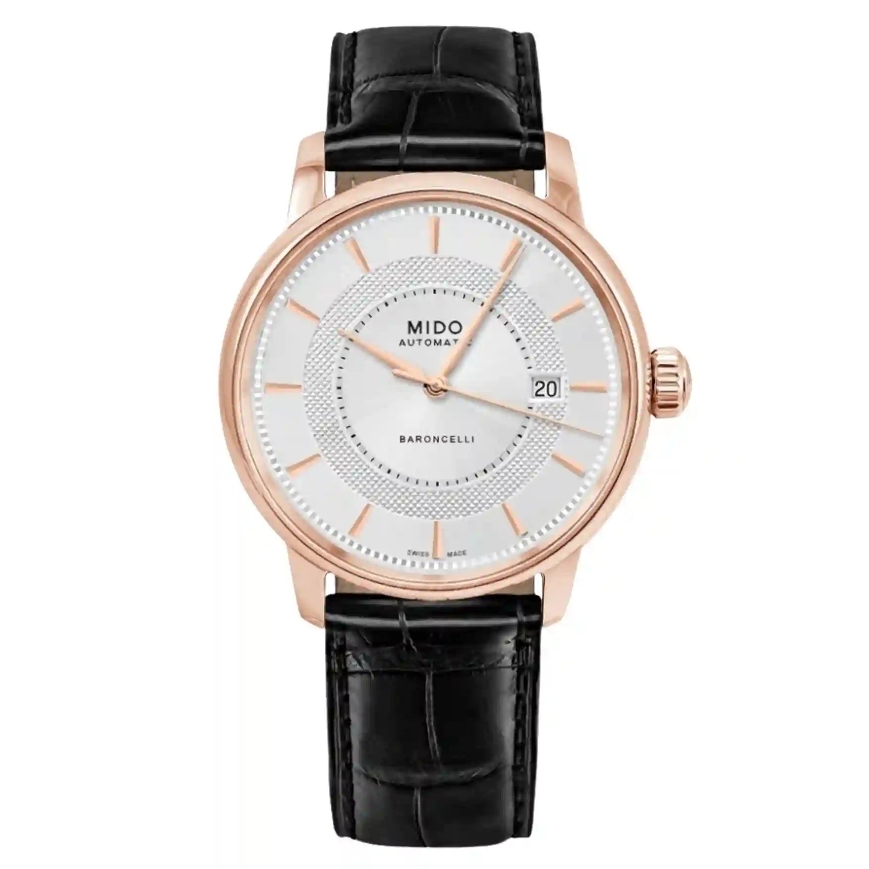 Mido Baroncelli Automatic Silver 39mm
