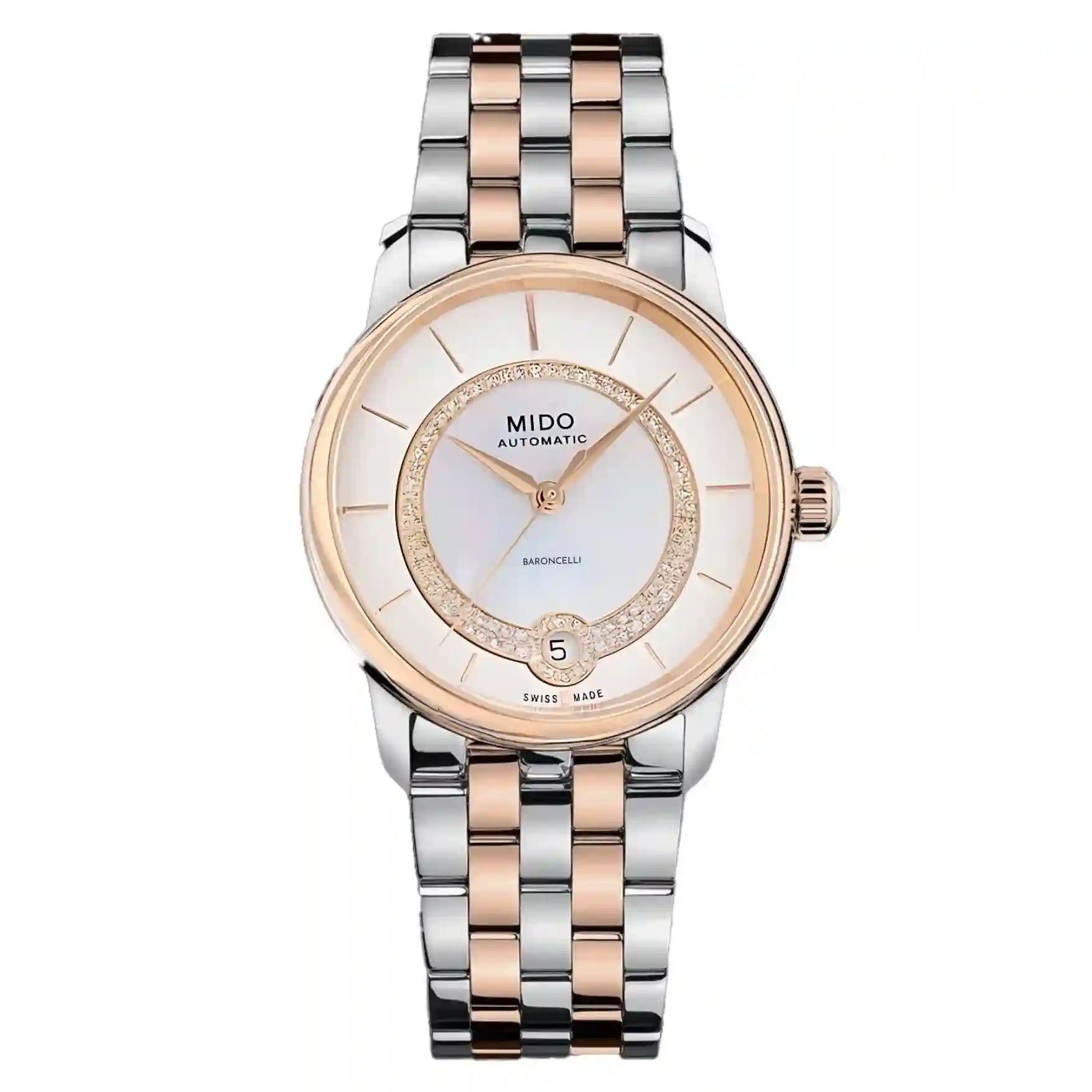 Mido Baroncelli Automatic Mother of Pearl 33mm