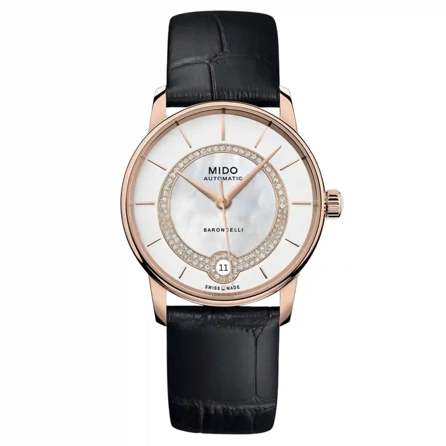 Mido Baroncelli Automatic Mother of Pearl 33mm
