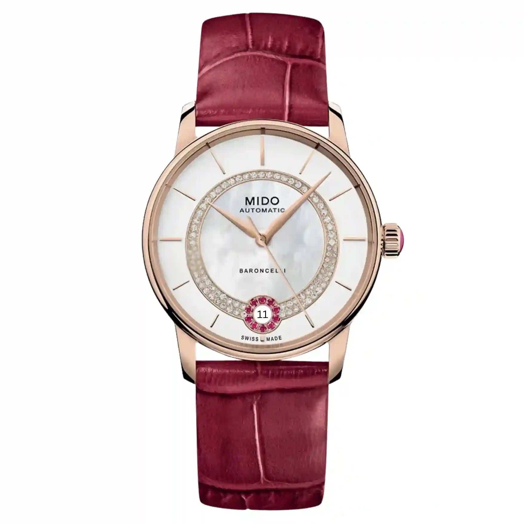 Mido Baroncelli Automatic Mother of Pearl 33mm
