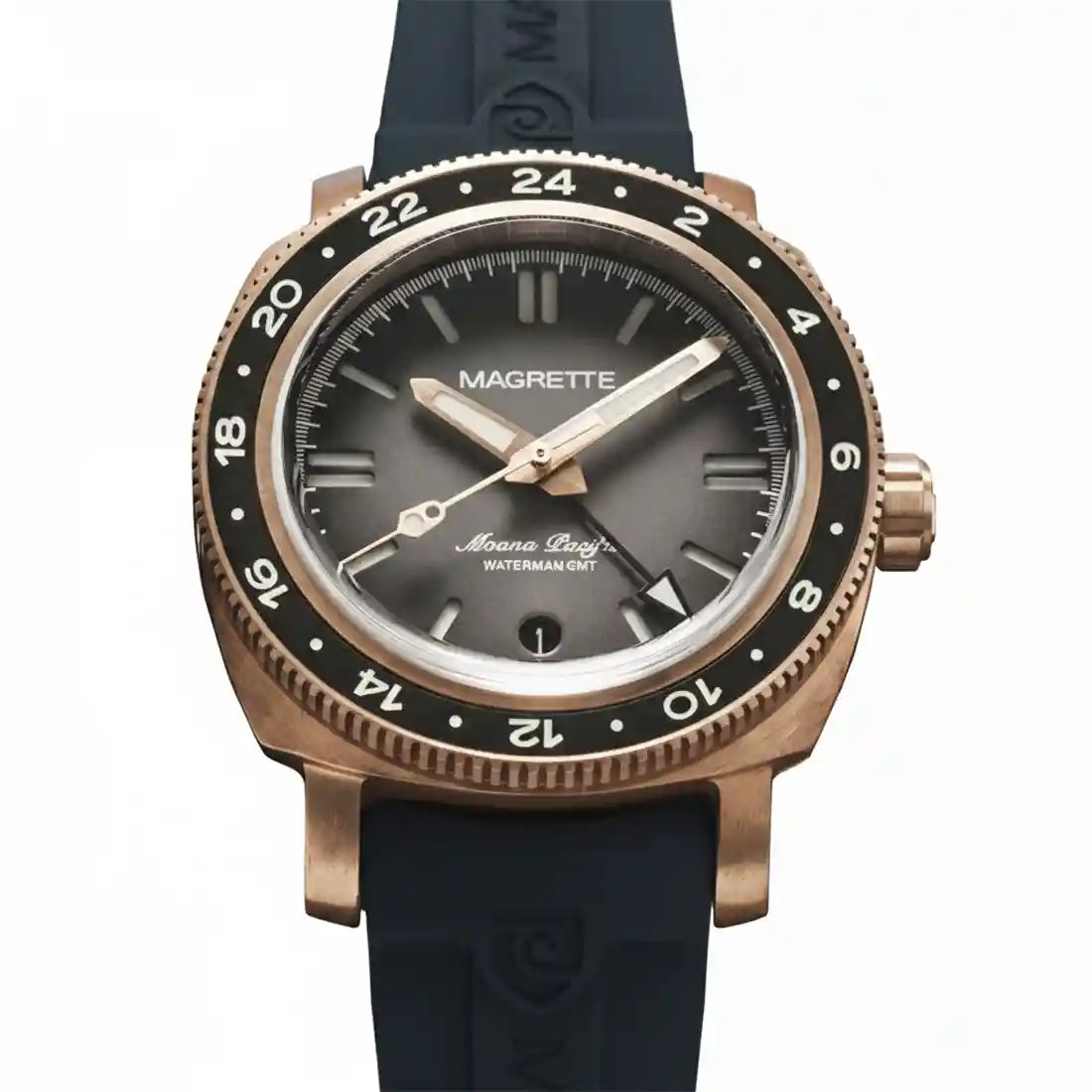 Magrette Moana Pacific Waterman Automatic Grijs 42 mm