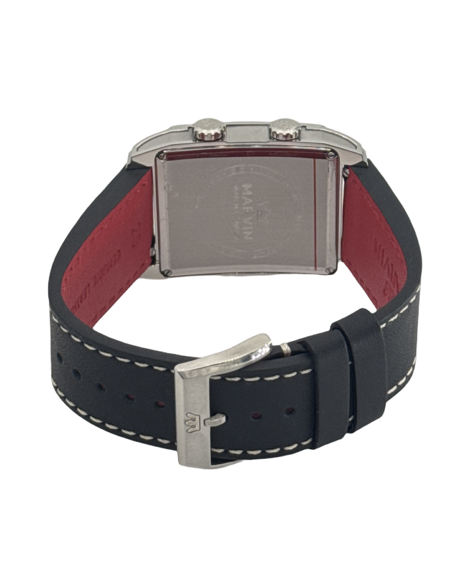Marvin Watches Malton Rectangular Quartz Silver 35mm