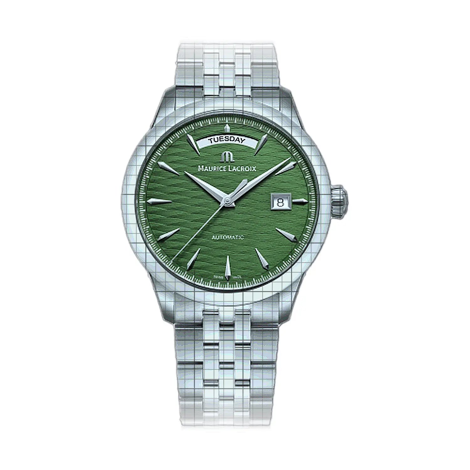 Maurice Lacroix 1975 Automatic Vagues du Jura Green 40mm Green