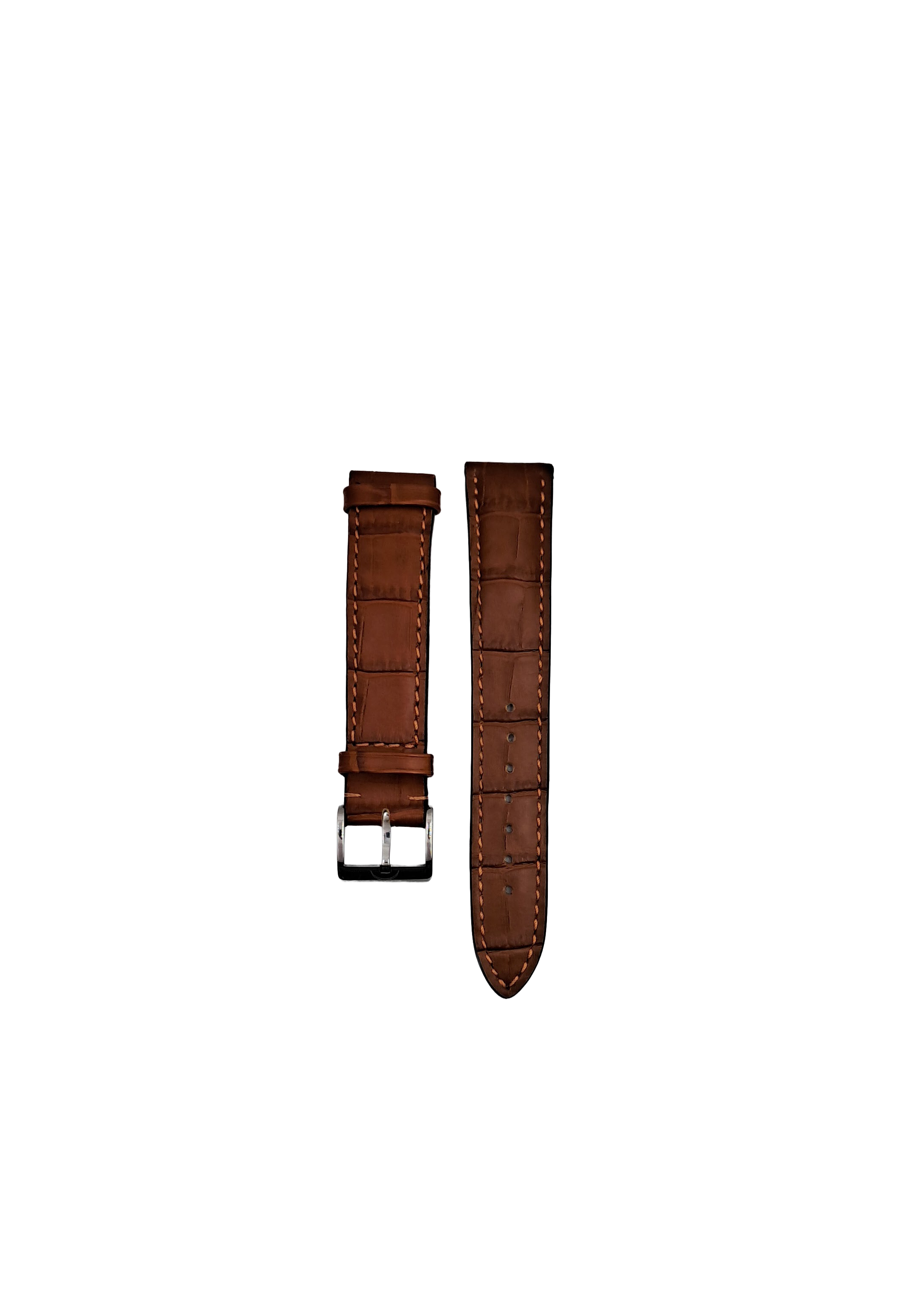 Meistersinger Leather Croco-calf Watch Strap – Brown
