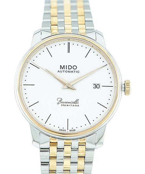 Mido Baroncelli Automatic Wit 39 mm