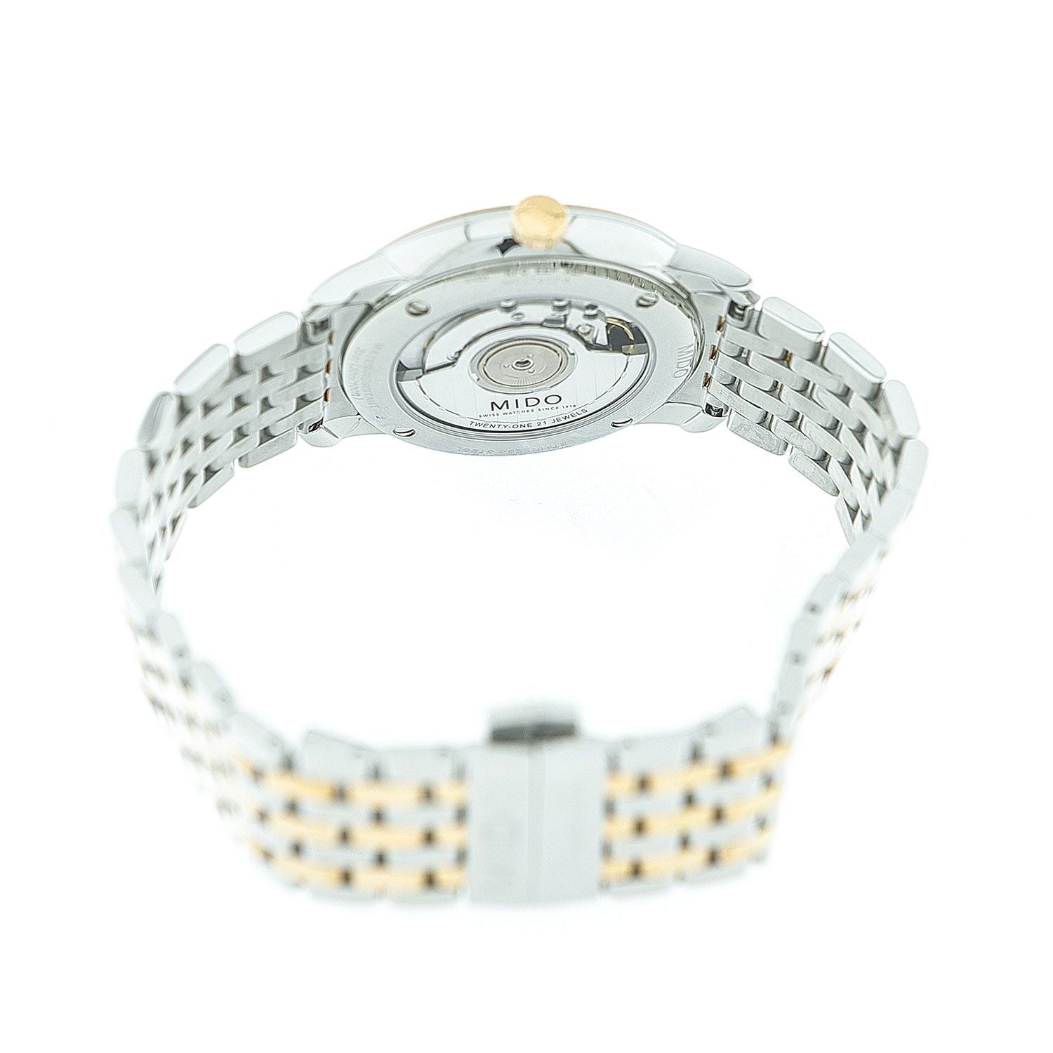 Mido Baroncelli Automatic Wit 39 mm