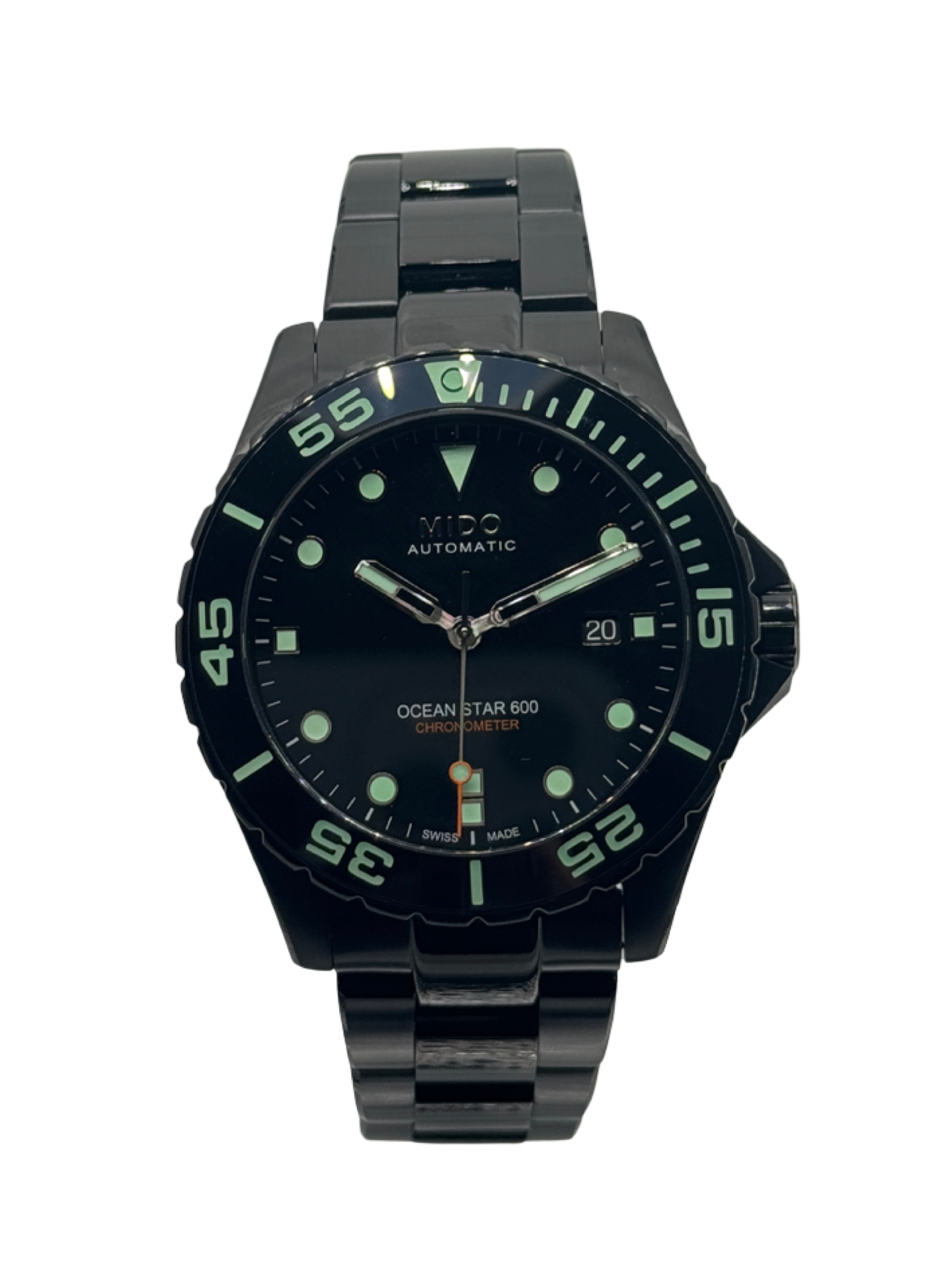 Mido Ocean Star Automatic Zwart 43 mm