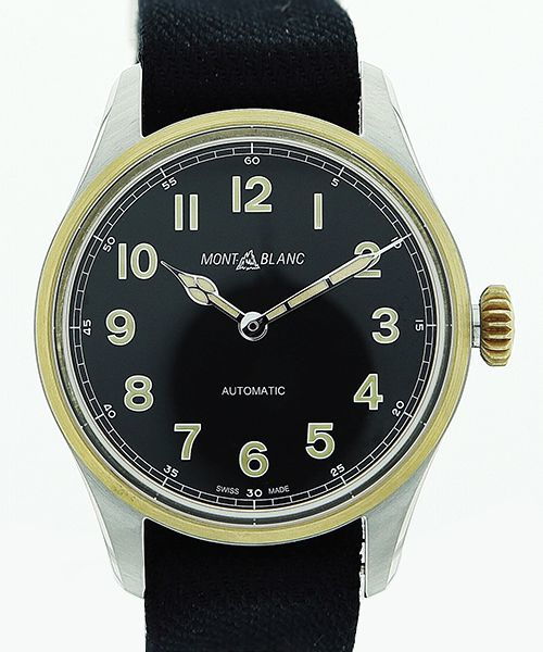 Montblanc 1858 Automatic Zwart 40 mm
