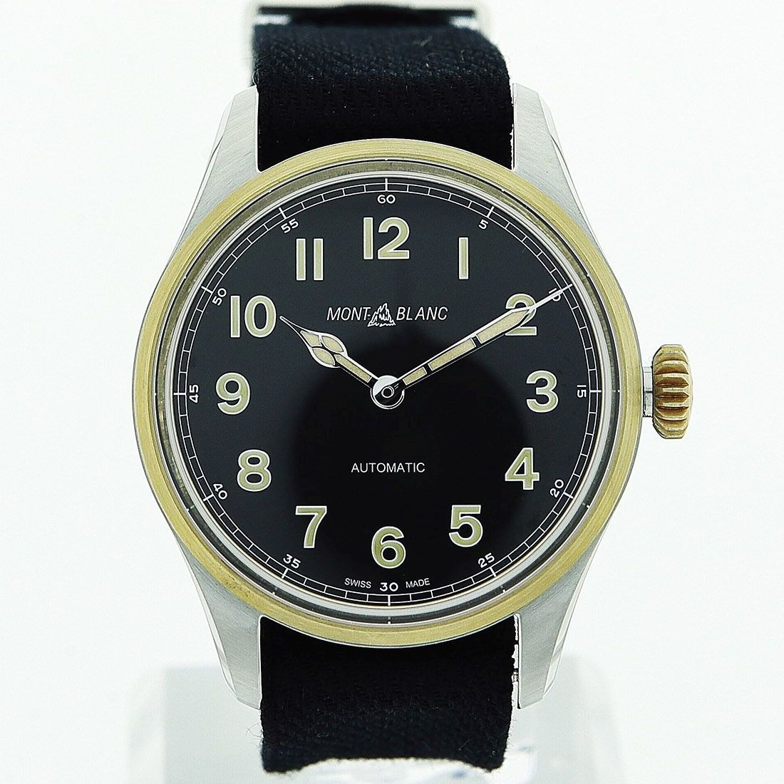 Montblanc 1858 Automatic Zwart 40 mm