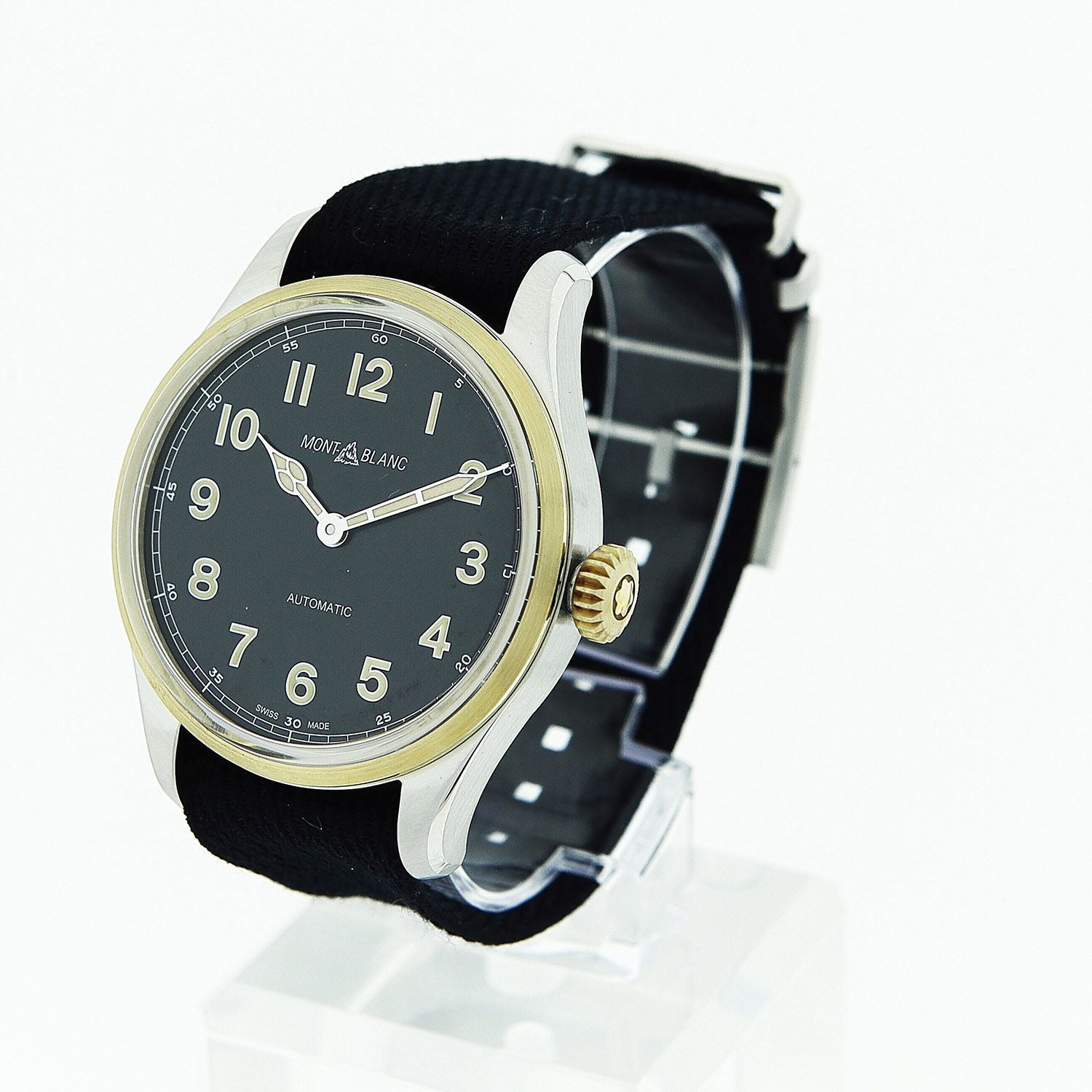 Montblanc 1858 Automatic Zwart 40 mm