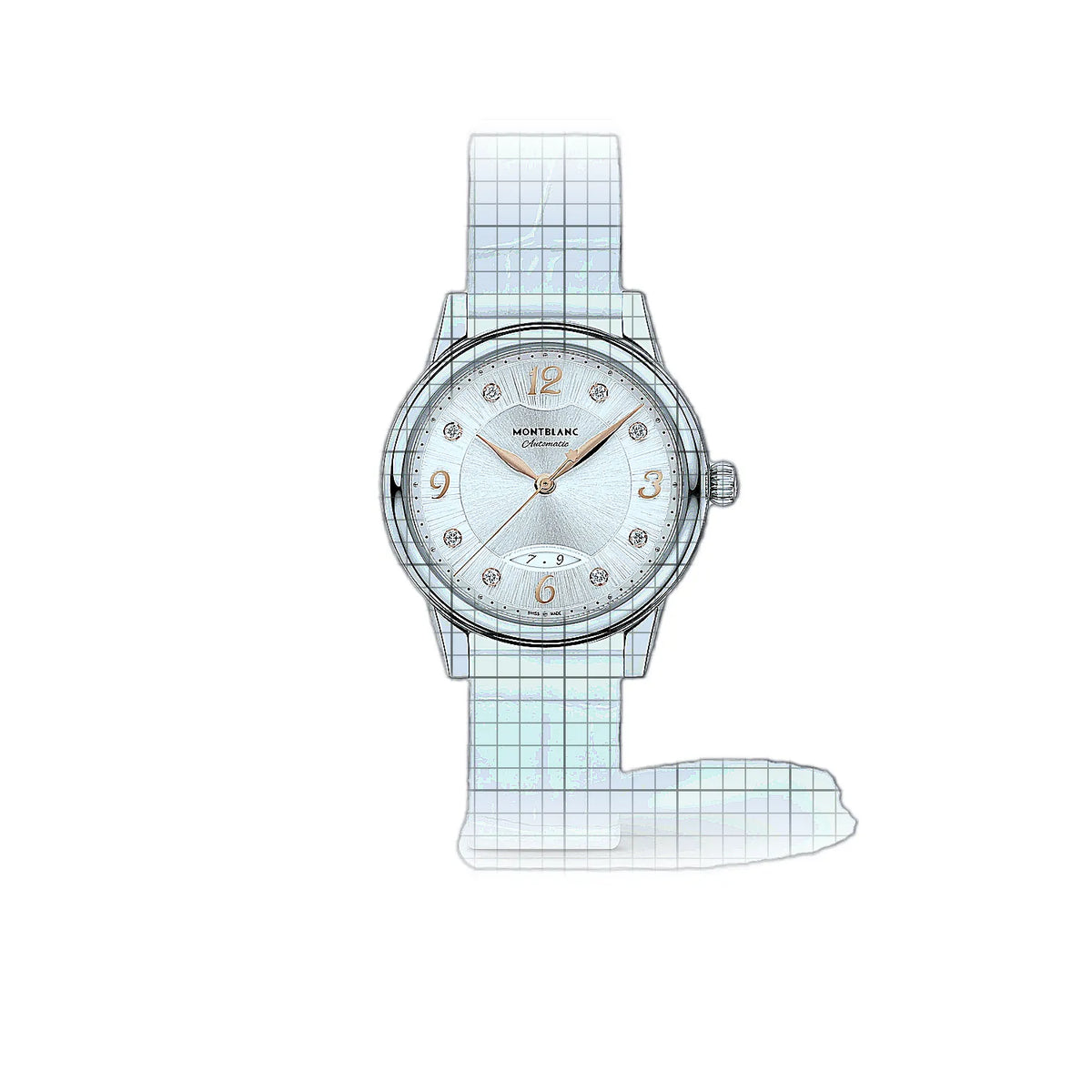 Montblanc Bohème MB133305 Silver Dial Stainless steel 30mm Watch