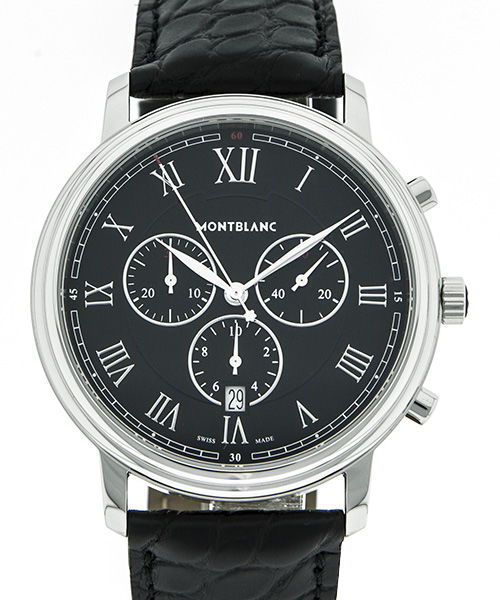 Montblanc Montblanc Tradition Quartz Zwart 42 mm