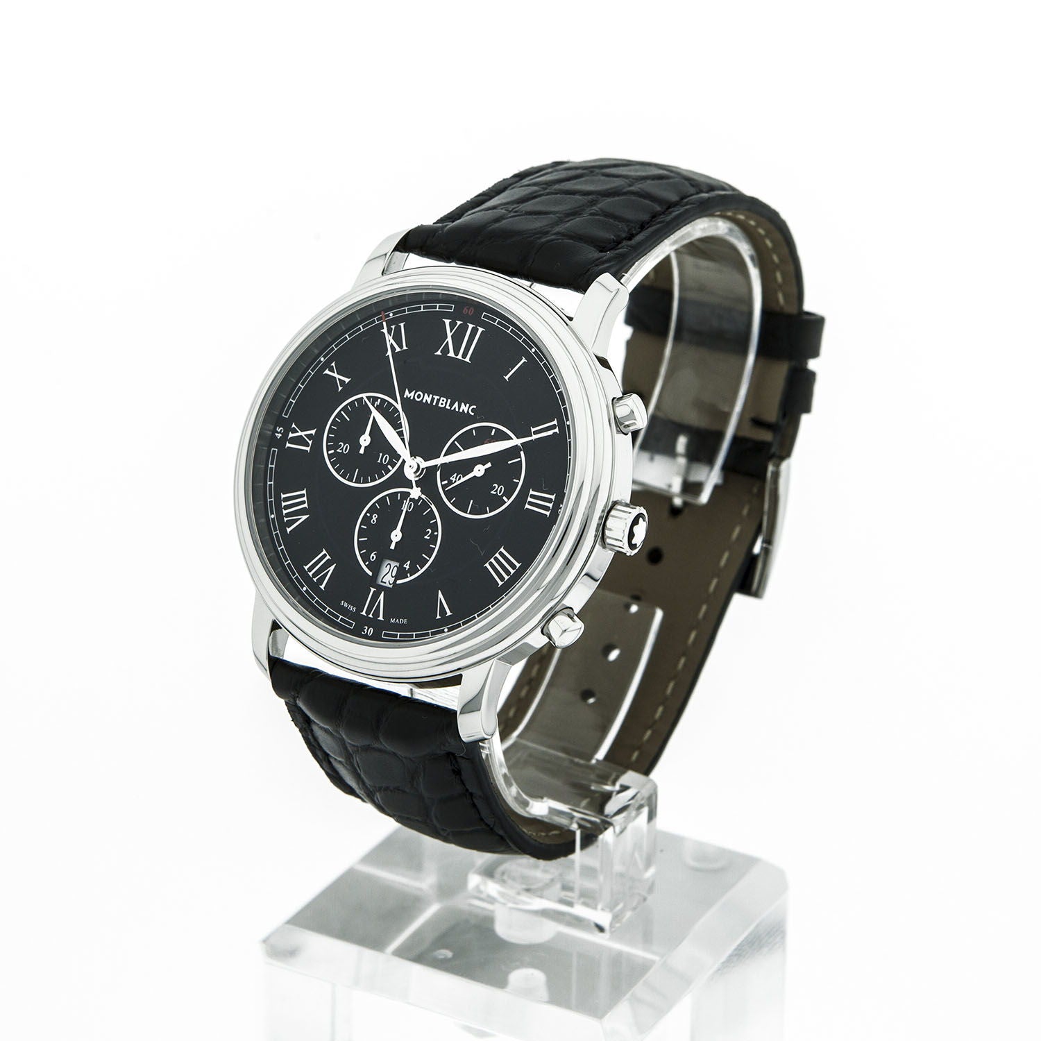 Montblanc Montblanc Tradition Quartz Zwart 42 mm