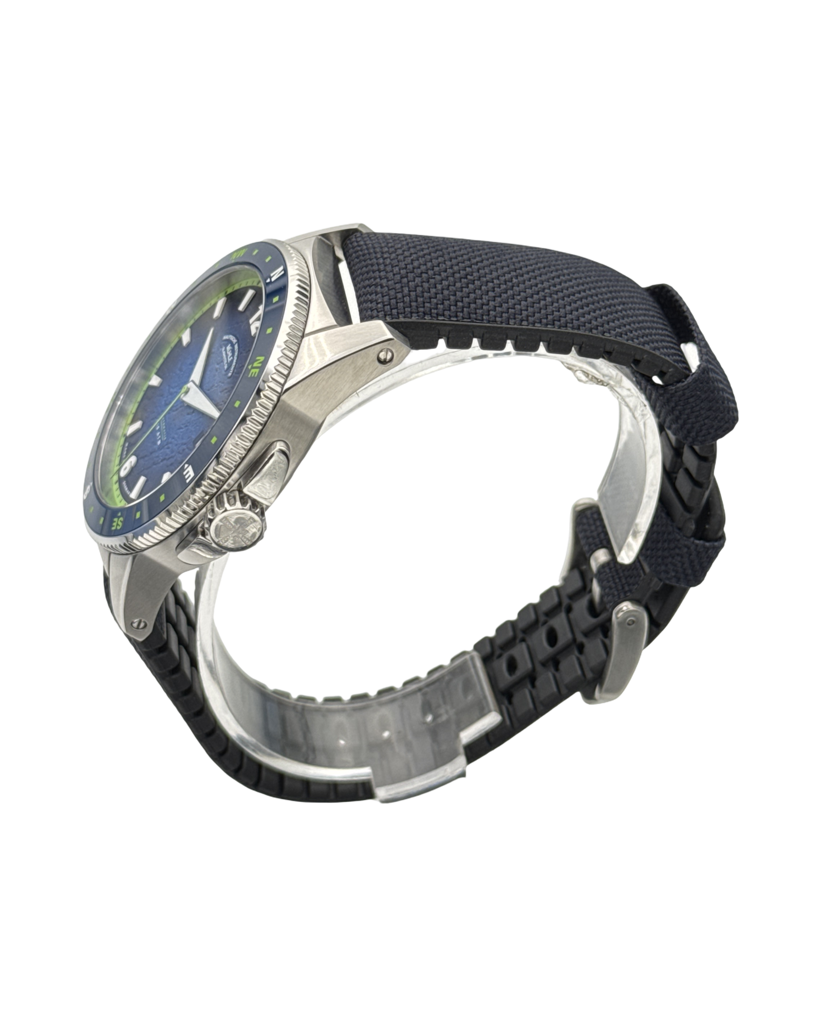 Mühle Glashütte Sportivo Kompass Automatik Blau 43 mm