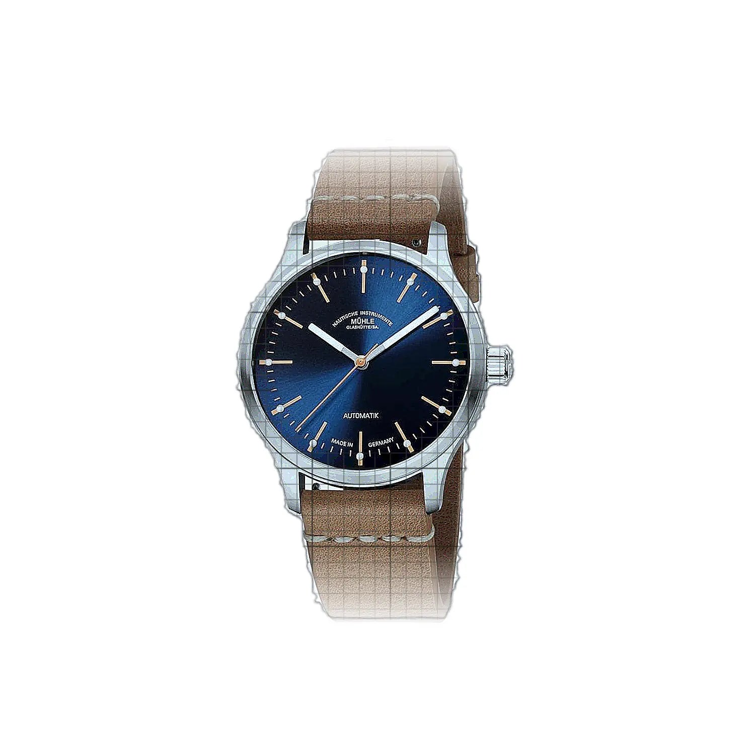 Mühle Glashütte Panova Automatic Blue 40mm