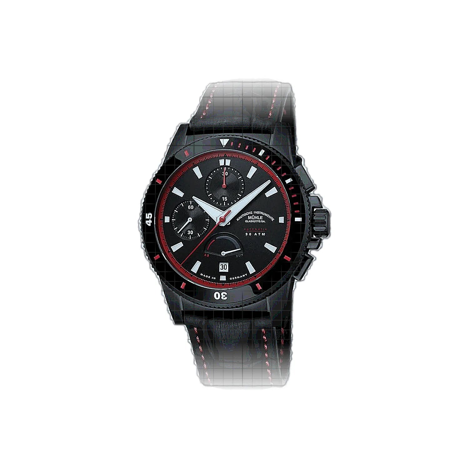 Mühle Glashütte Sportivo Power Automatic Black 42mm