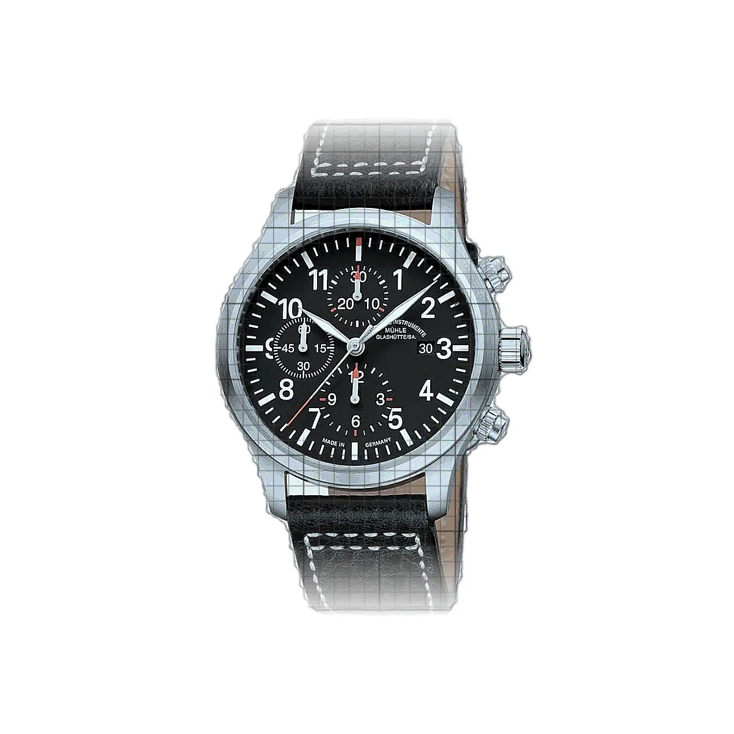 Mühle Glashütte Terrasport Automatic Black 44mm