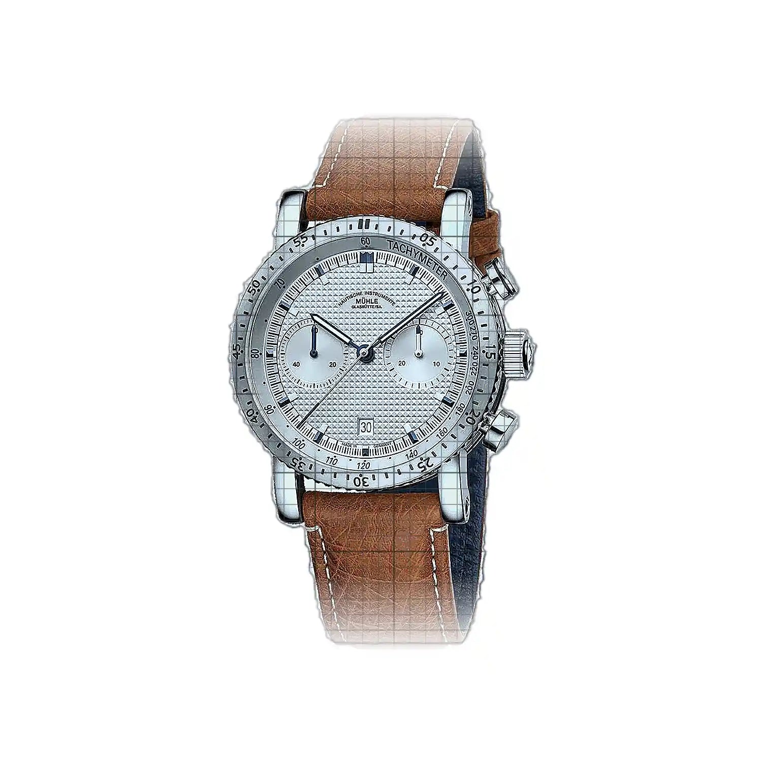 Mühle Glashütte Teutonia Automatic Silver 42mm