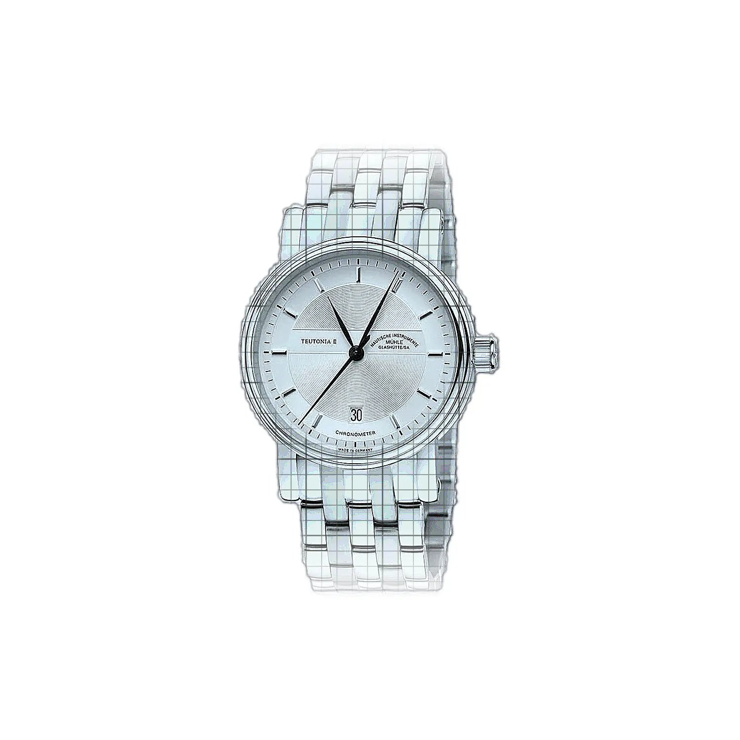 Mühle Glashütte Teutonia Automatic Silver 39mm