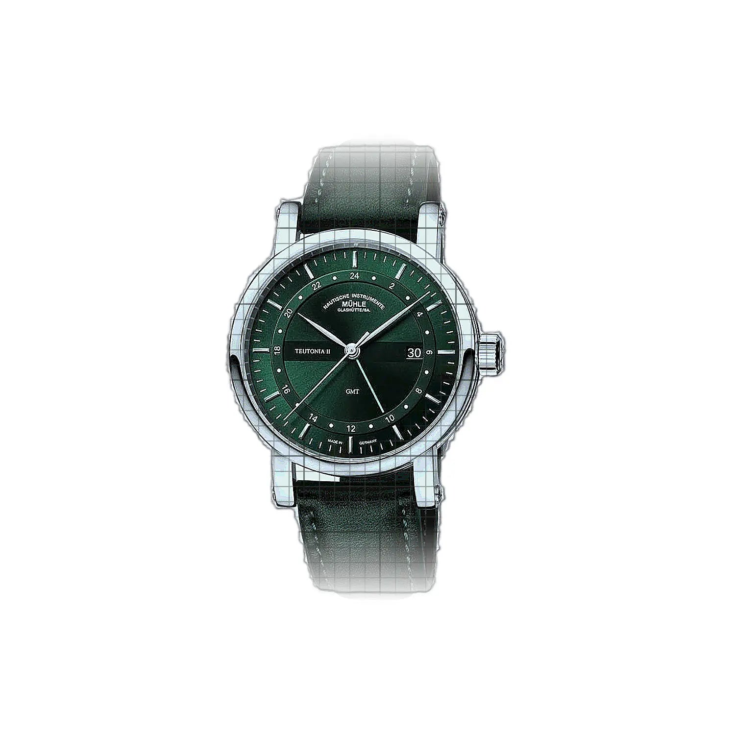 Mühle Glashütte Teutonia II Automatic Green 41mm