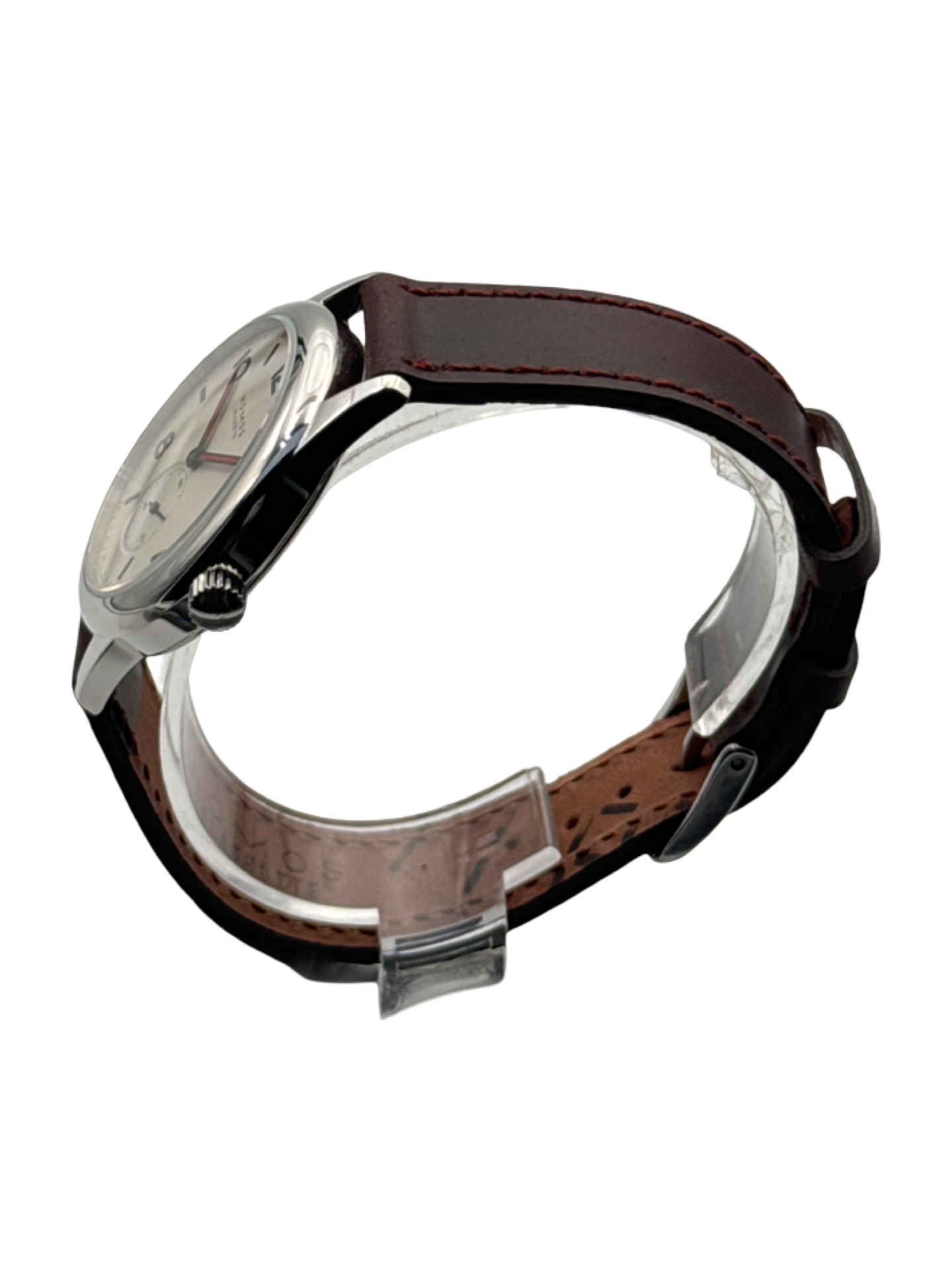 Nomos Glashütte Club Handaufzug Weiß 36 mm