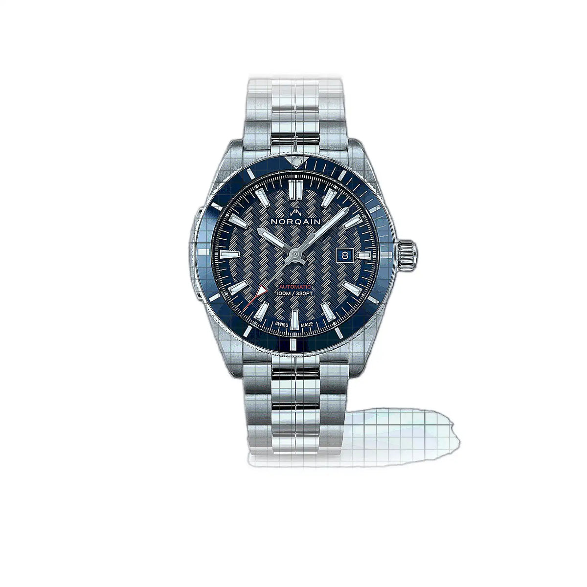 Norqain Adventure N1000.08S02.A01.S02 Blue Dial Stainless steel 42mm Watch