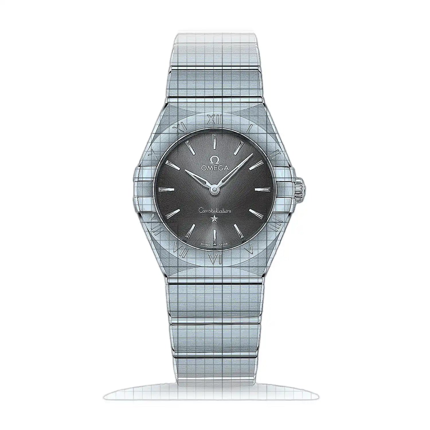 Omega Constellation 131.10.28.60.06.001 Grey Dial Stainless steel 28mm Watch