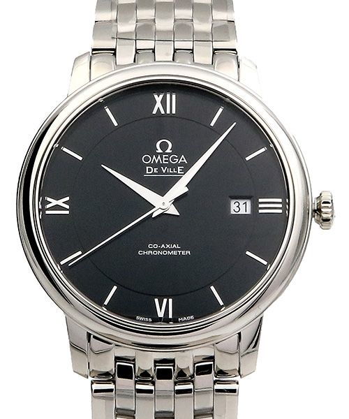 Omega De Ville Automatik Schwarz