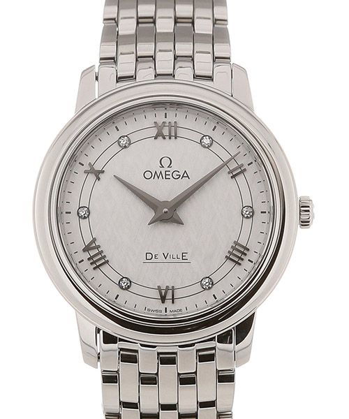 Omega De Ville Quarz Silber