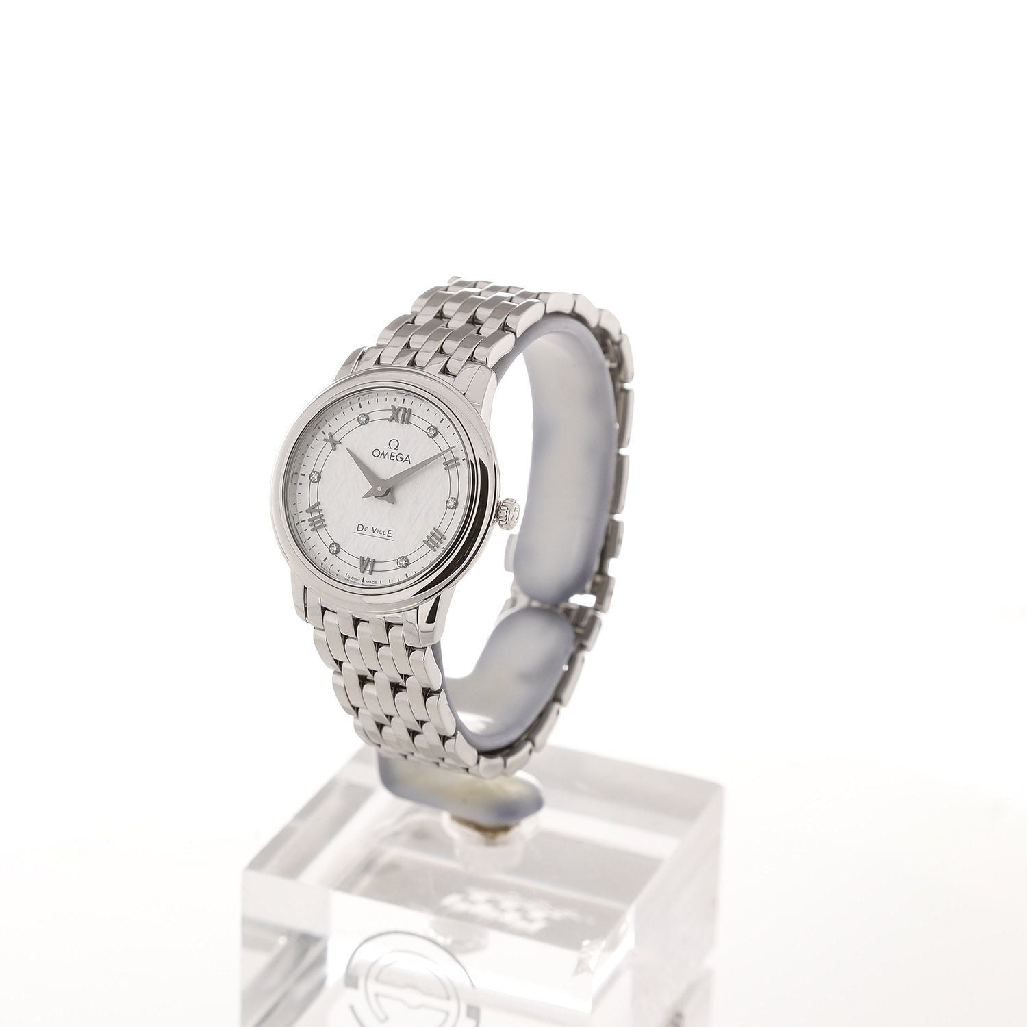 Omega De Ville Quarz Silber