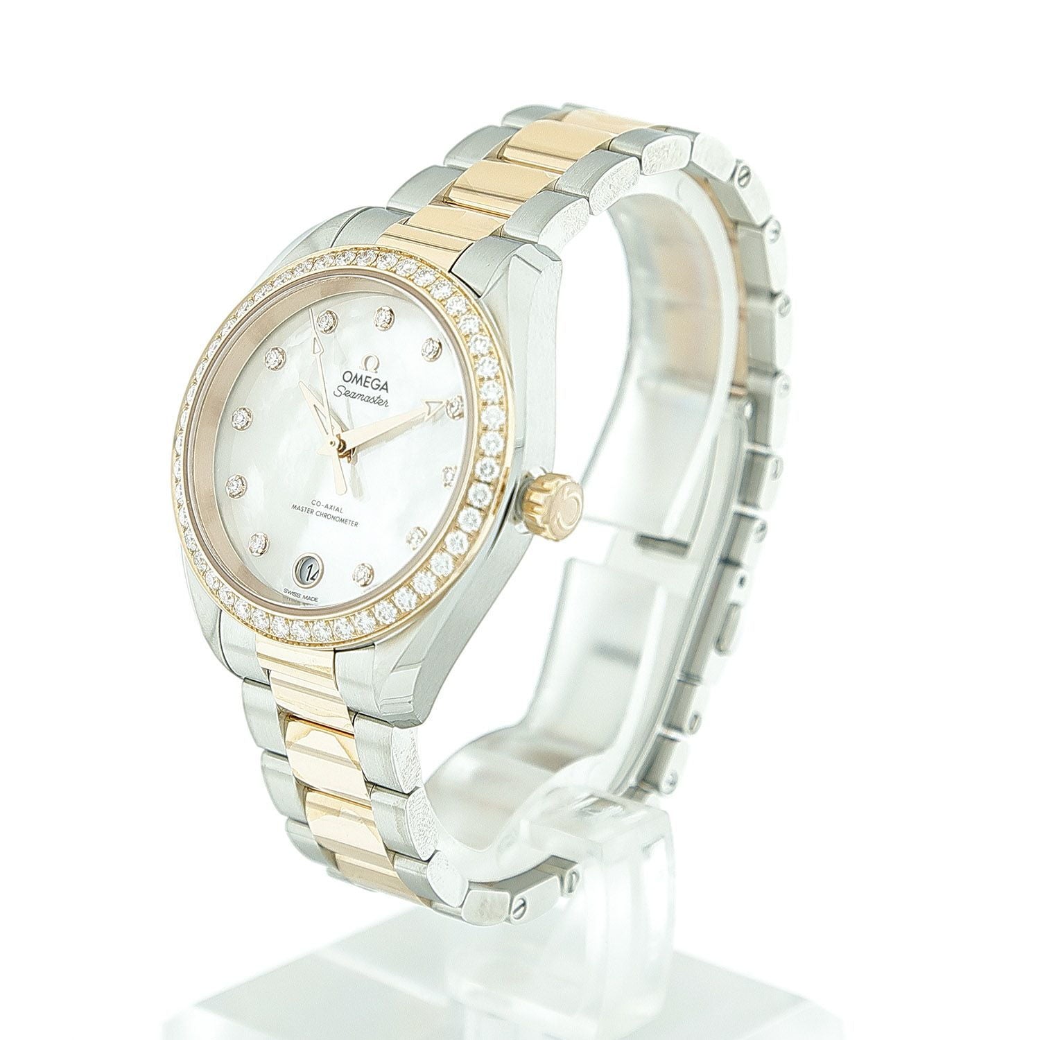 Omega Seamaster Automatic met parelmoer, 34 mm