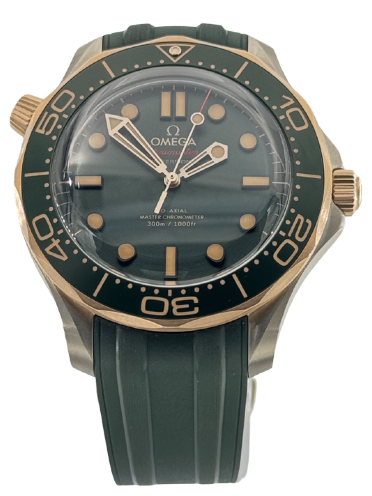 Omega Seamaster Diver 300M Automatik Grün 42 mm