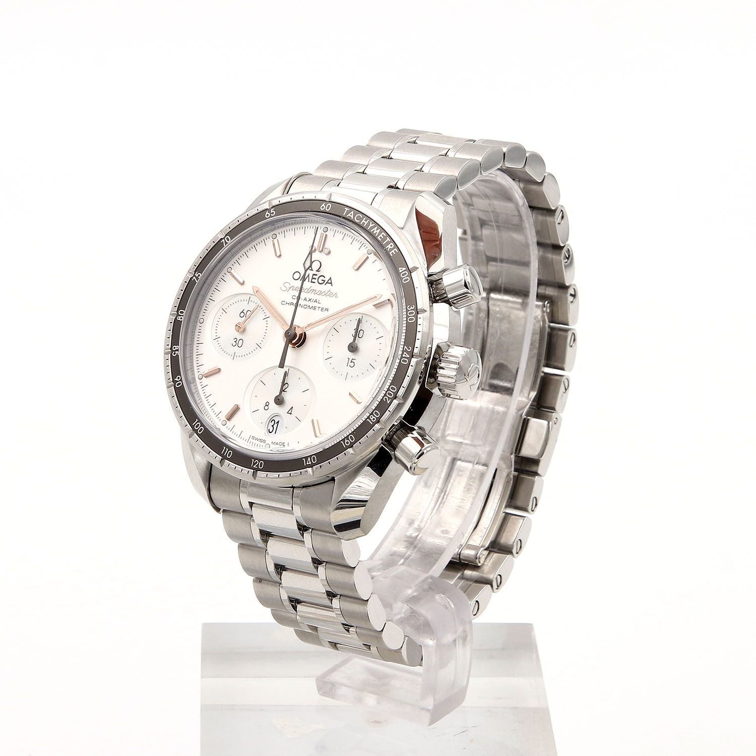 Omega Speedmaster Automatique Argent 38mm