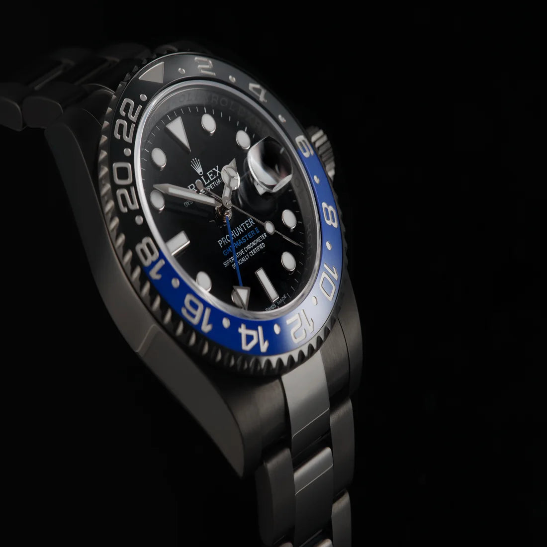 Pro Hunter GMT-Master Automatic Zwart 40 mm