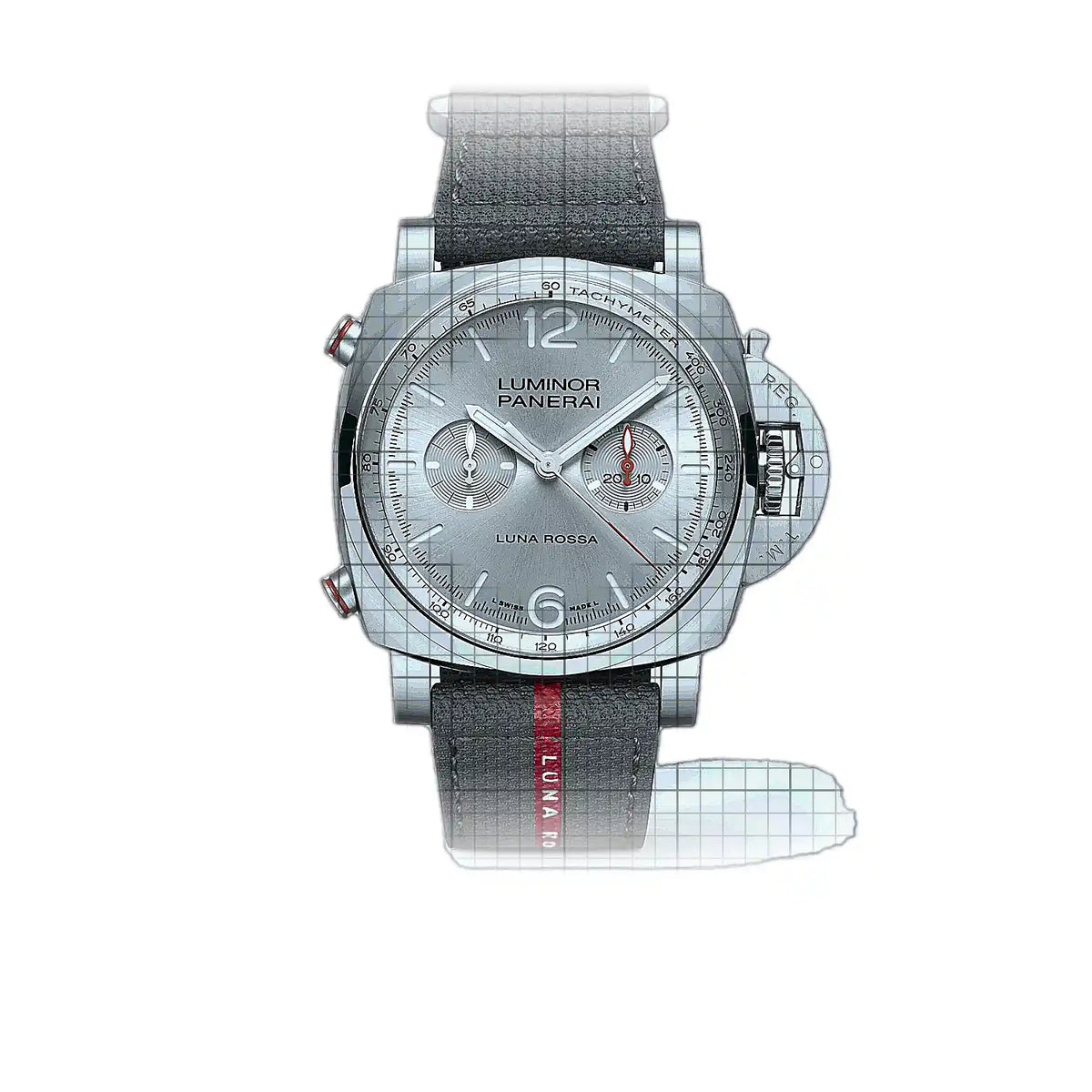 Panerai Luminor PAM01768 Silver Dial Stainless steel 44mm Watch