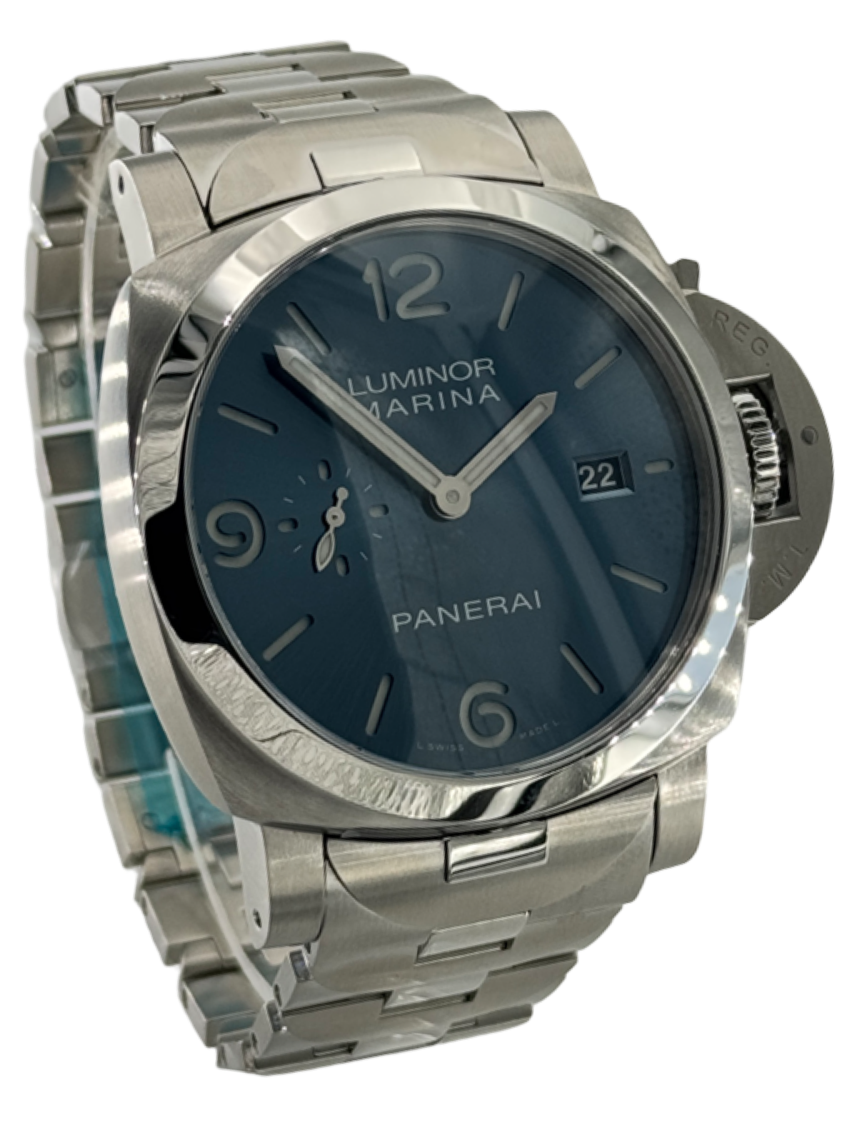 Panerai Luminor Marina LIght blue 44 mm